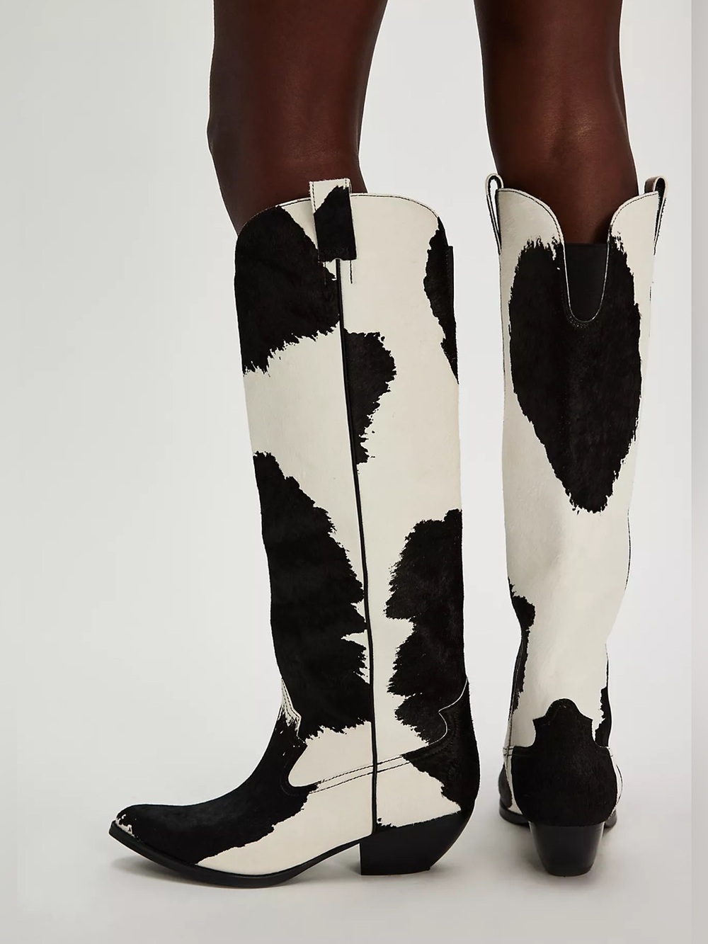 Jeffrey Campbell Cowhide Finn Western Cowboys Boots